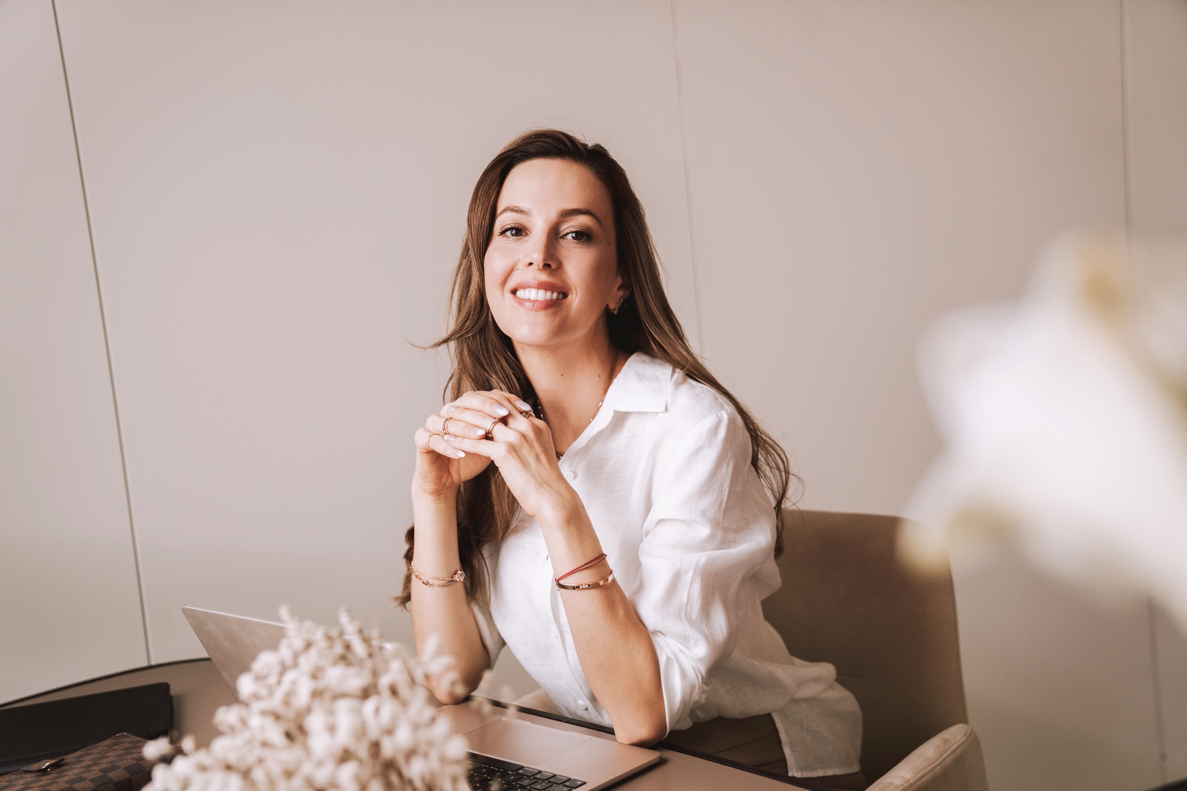 Lucila Pistiner en su consultorio